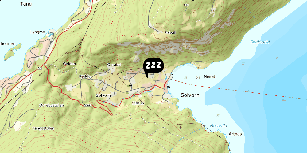Map showing the location of Eplet