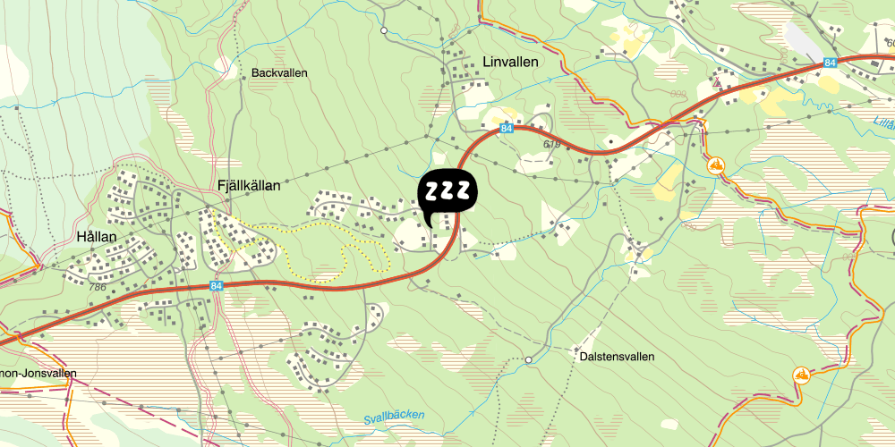 Map showing the location of Grönländaren