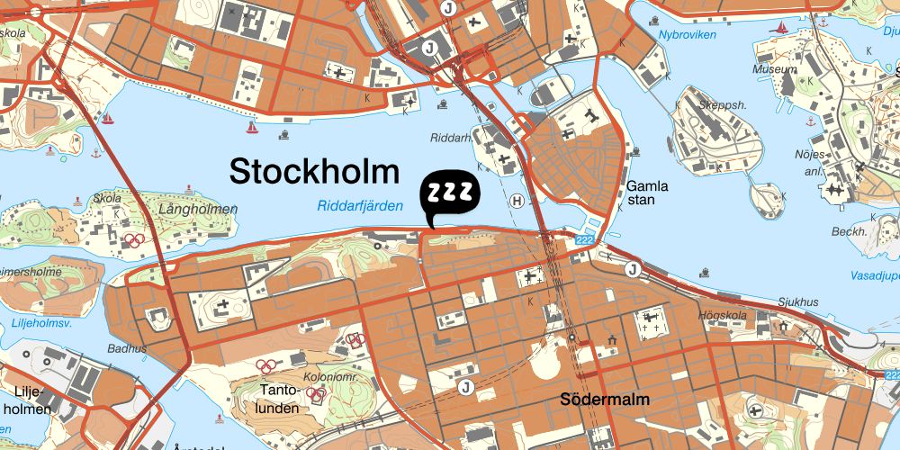Map showing the location of Rygerfjord Hotel & Hostel
