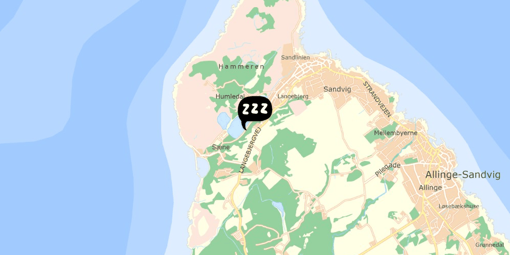 Map showing the location of Nordly