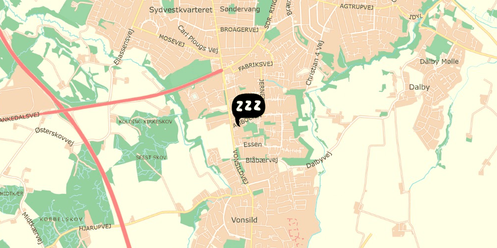 Map showing the location of Sportellet