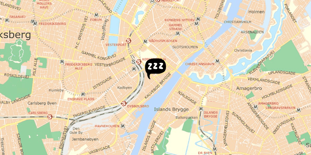 Map showing the location of Next House