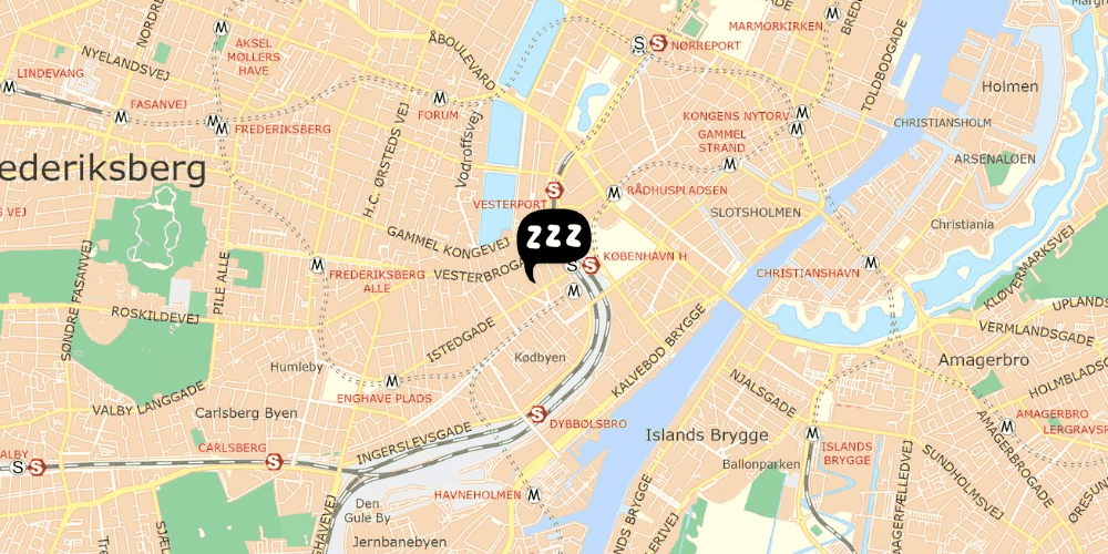 Map showing the location of Urban House