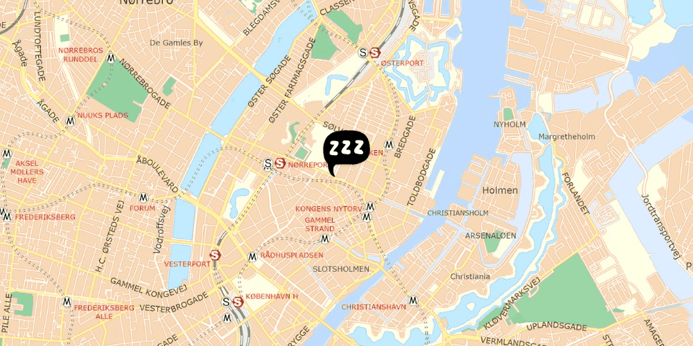 Map showing the location of Generator Copenhagen