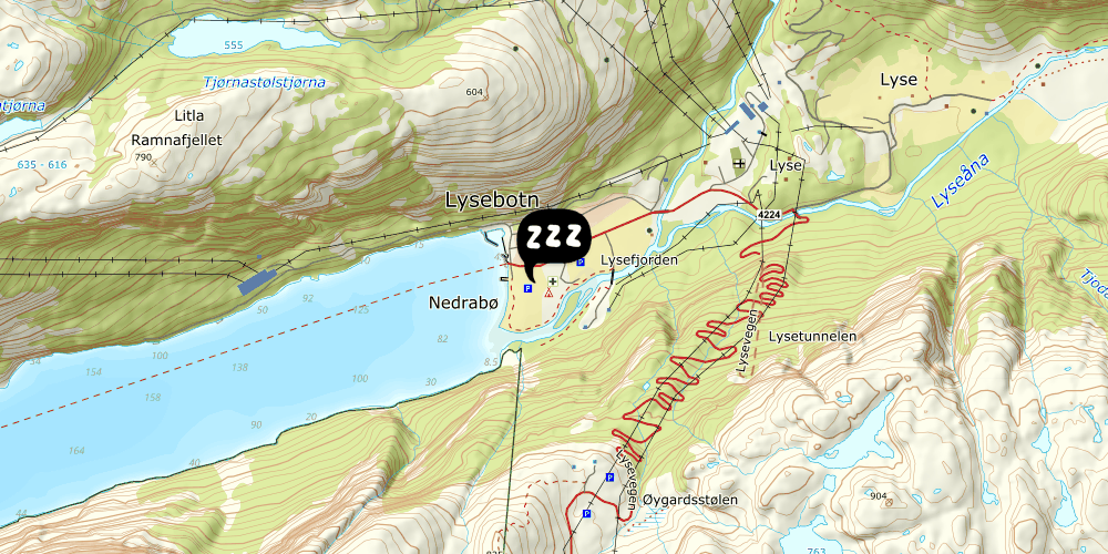 Map showing the location of The White House Hostel B & B