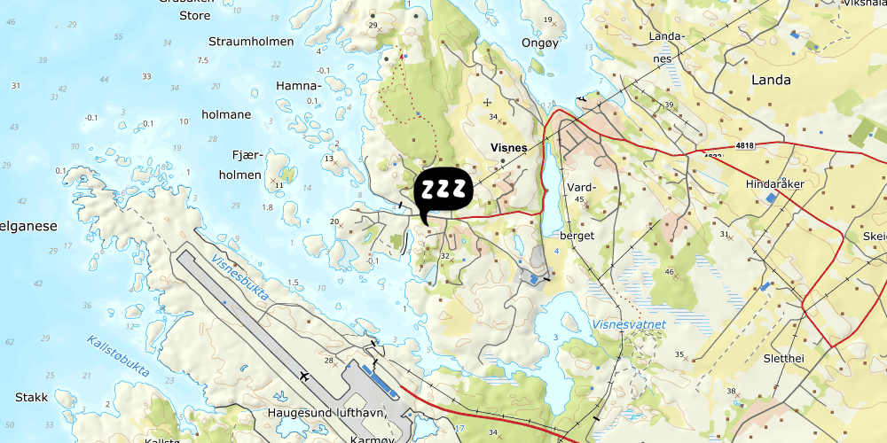 Map showing the location of Magasingården